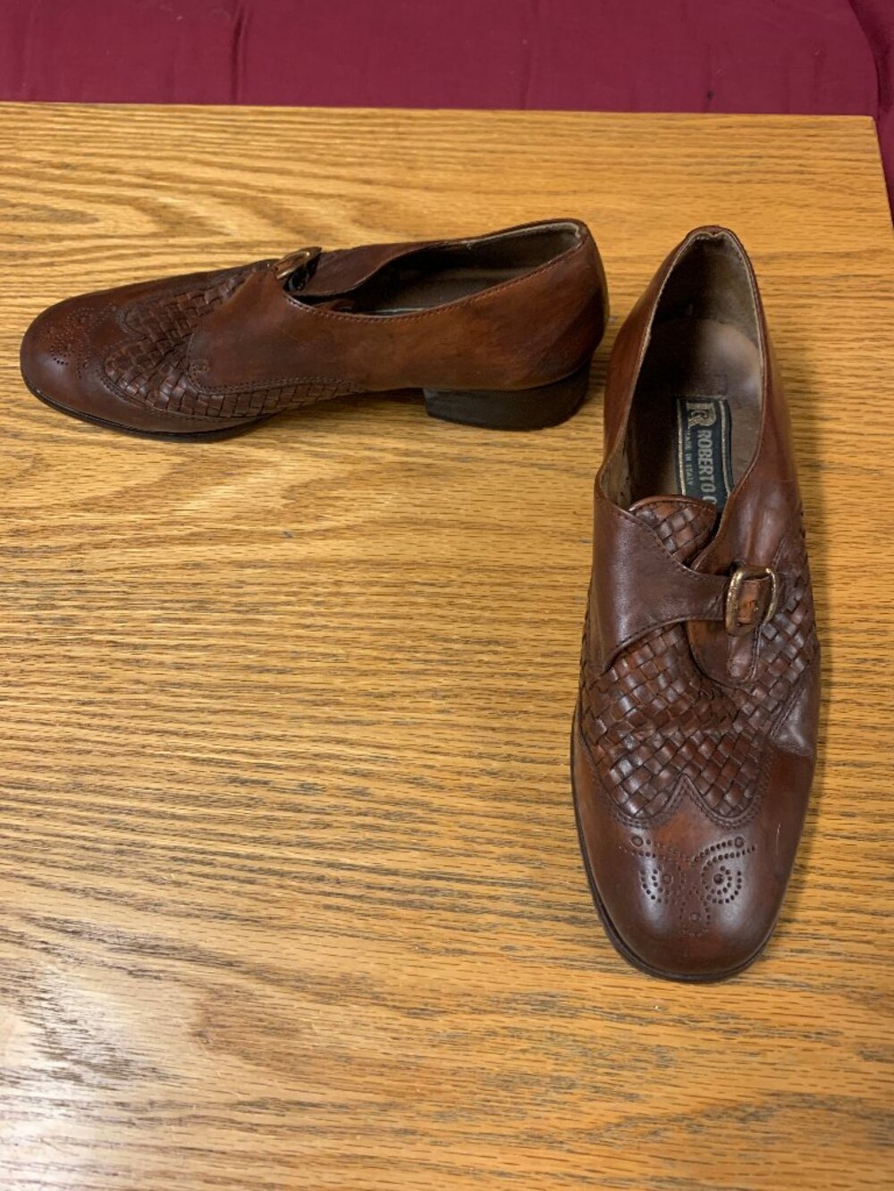Roberto Capucci Brown Dress Shoes Woman Size 7